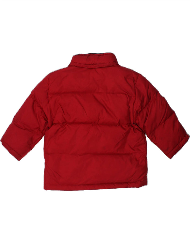 TOMMY HILFIGER Baby Boys Padded Jacket 18-24 Months Red Nylon | Vintage Tommy Hilfiger | Thrift | Second-Hand Tommy Hilfiger | Used Clothing | Messina Hembry 