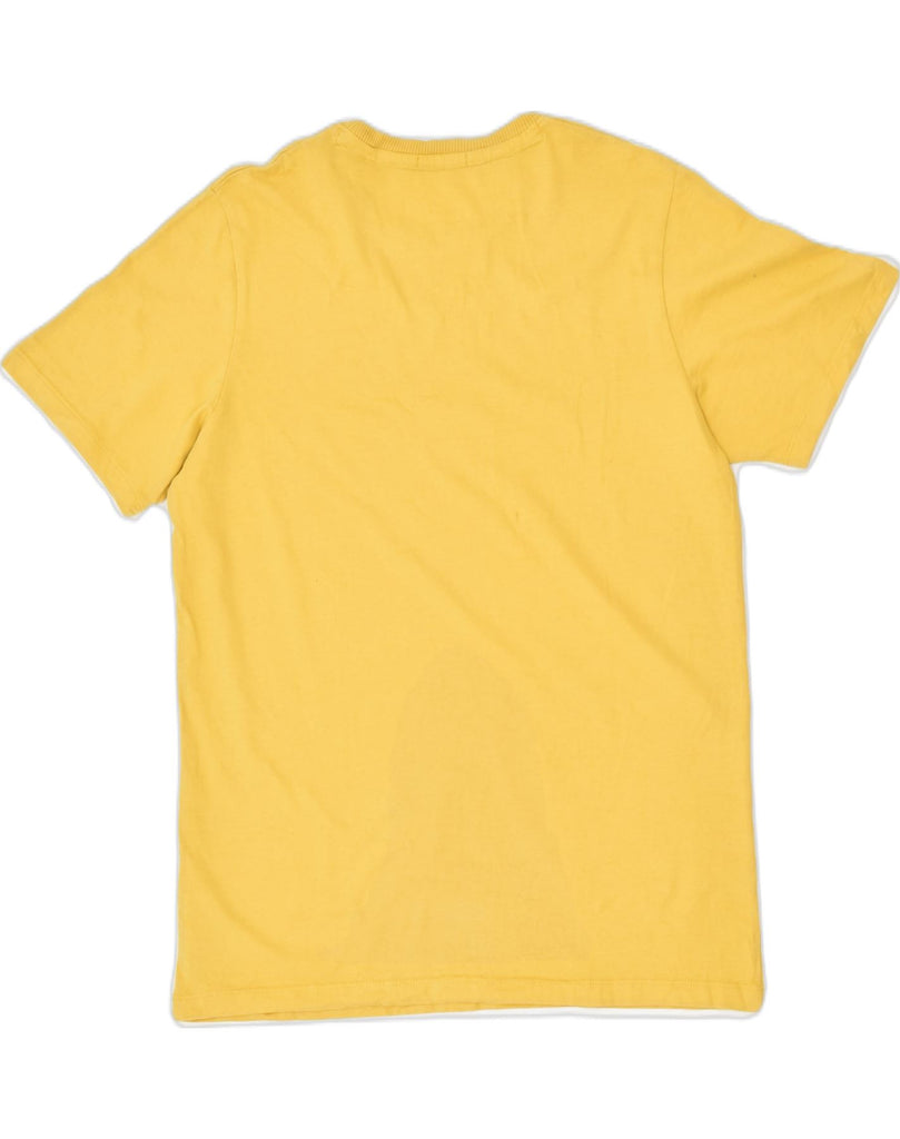 JACK & JONES Boys Graphic T-Shirt Top 15-16 Years Yellow Cotton | Vintage Jack & Jones | Thrift | Second-Hand Jack & Jones | Used Clothing | Messina Hembry 