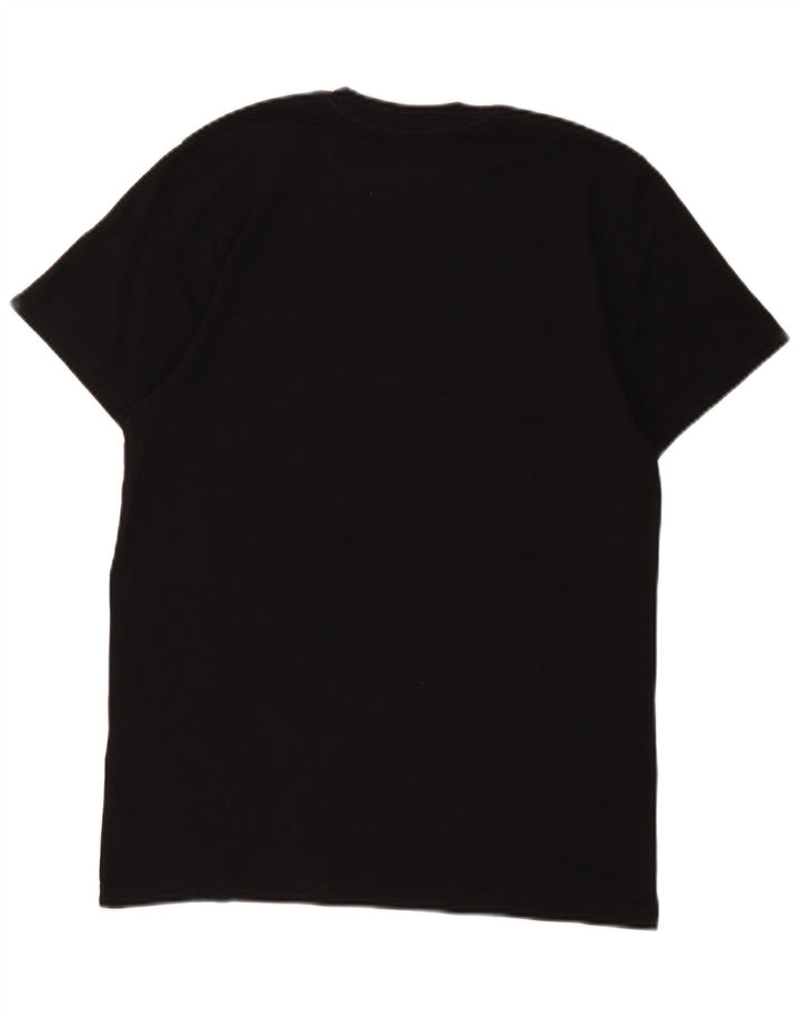 Vans Mens Custom Fit Graphic T-Shirt Top Medium Black Cotton