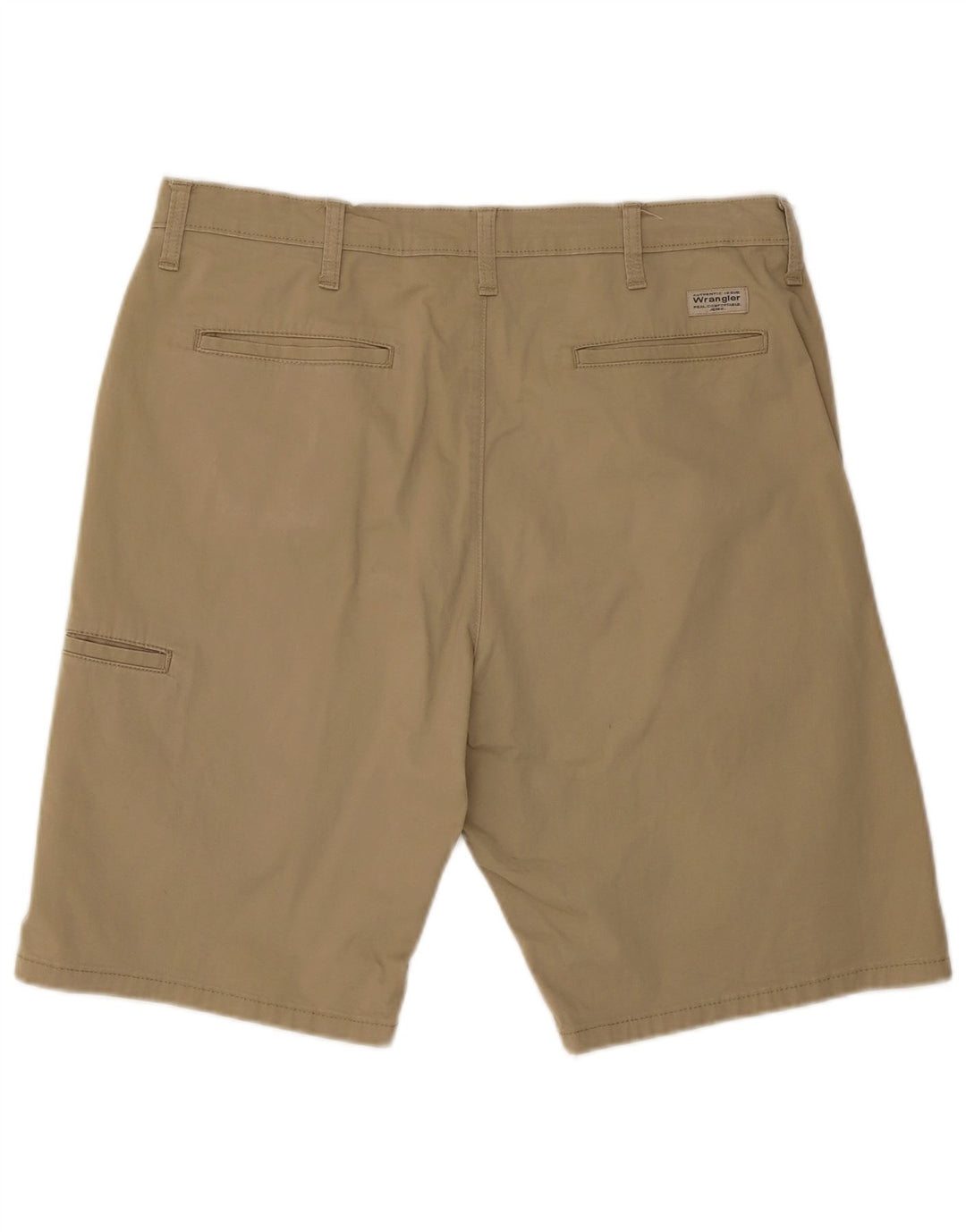 Wrangler Mens Cargo Shorts W36 Large Beige Cotton
