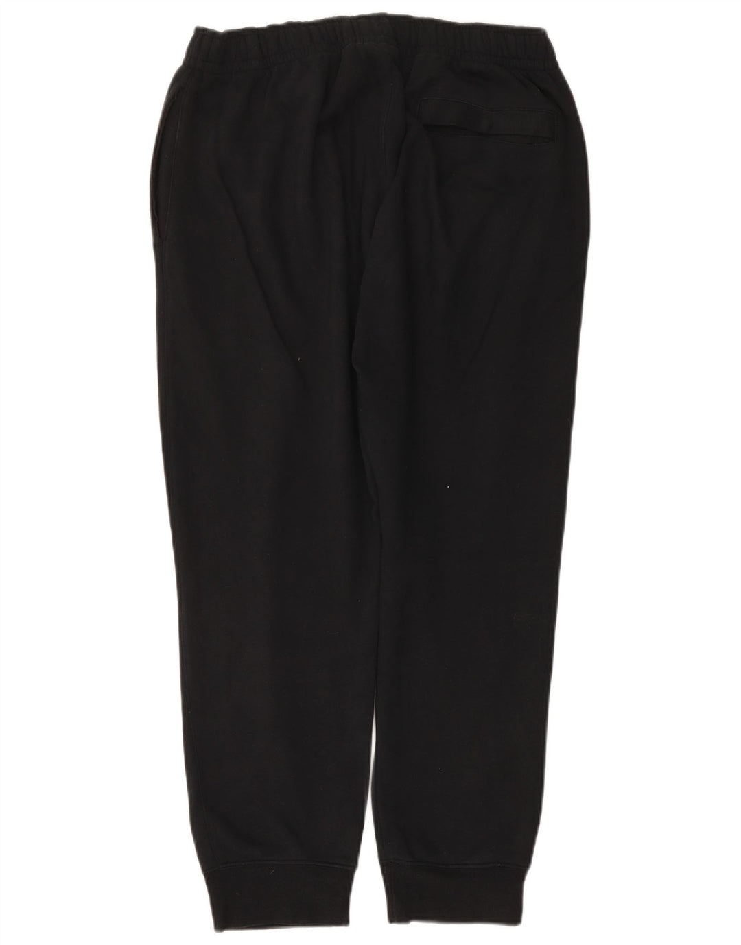 NIKE Mens Tracksuit Trousers Joggers Large Black Cotton