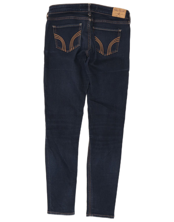 Hollister Womens Skinny Jeans US 5 Small W27 L31 Navy Blue Cotton
