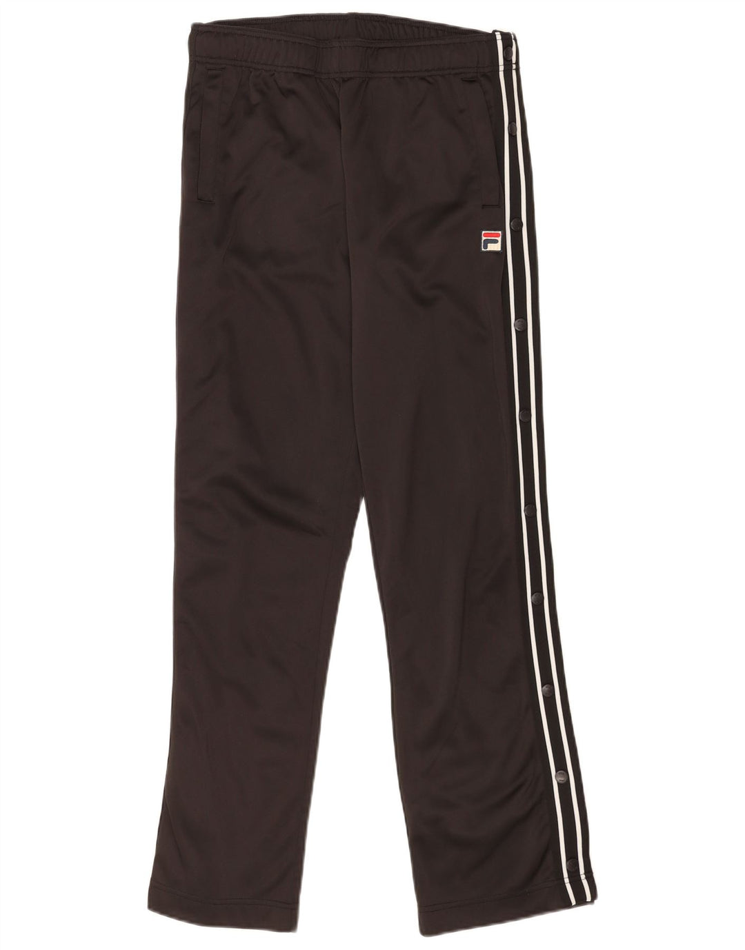 Fila Womens Tracksuit Trousers UK 12 Medium Black Polyester