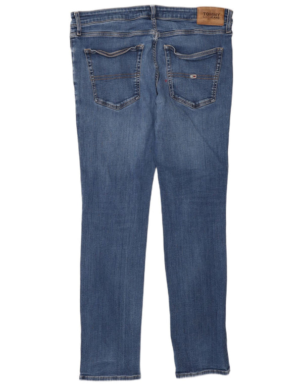 Tommy Hilfiger Mens Scanton Slim Jeans W36 L32 Blue Cotton