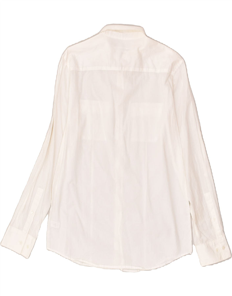 CALVIN KLEIN Mens Shirt Small White Cotton | Vintage Calvin Klein | Thrift | Second-Hand Calvin Klein | Used Clothing | Messina Hembry 