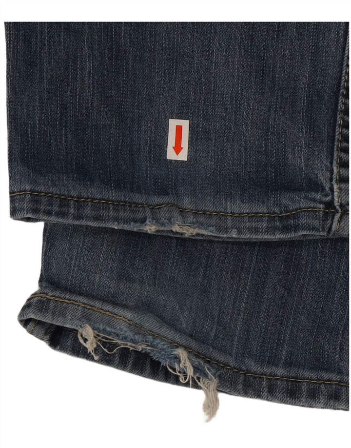 Levi's Mens Straight Jeans W32 L30 Blue Cotton