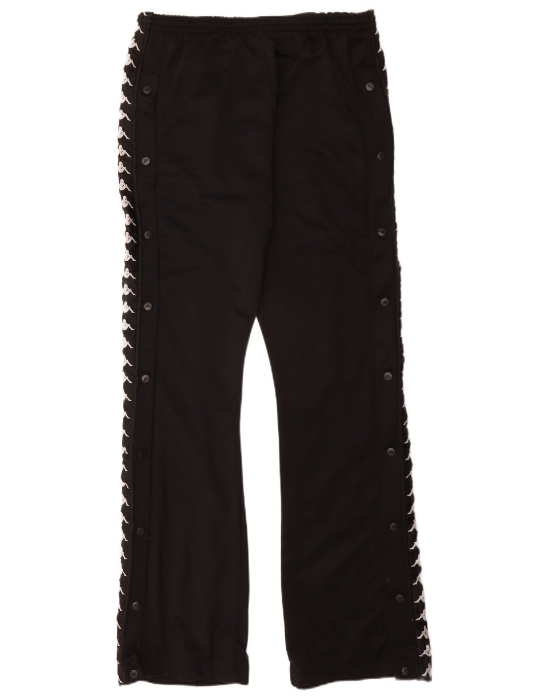Kappa Mens Graphic Tracksuit Trousers Large Black