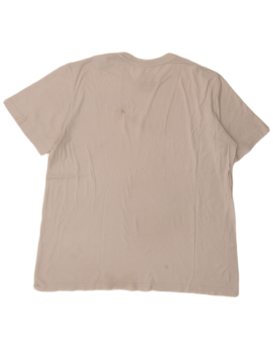 Nike Mens Standard Fit Graphic T-Shirt Top 2XL Off White
