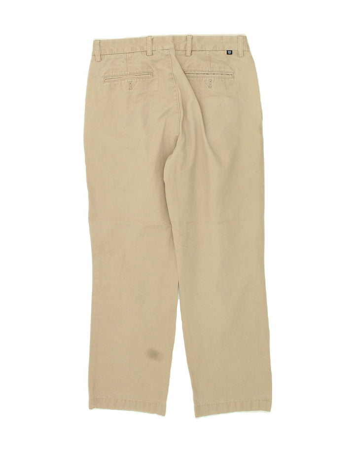 CHAPS Womens Pegged Chino Trousers W32 L30 Beige Cotton Vintage Chaps and Second-Hand Chaps from Messina Hembry 