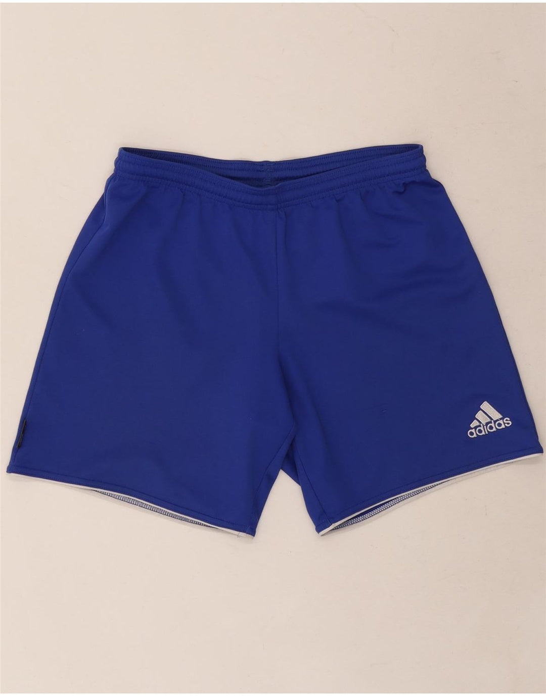 ADIDAS Mens Sport Shorts Small  Blue Polyester