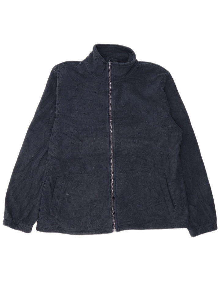 Mountain Warehouse Womens Fleece Jacket UK 18 XL Navy Blue