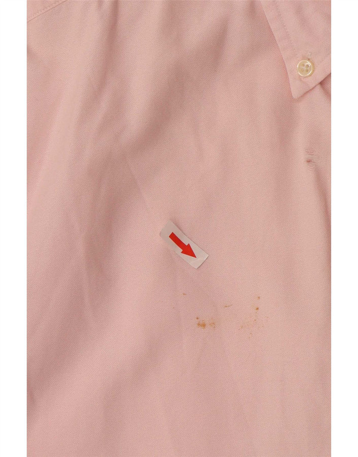 Gant Mens Regular Fit Shirt Large Pink Cotton