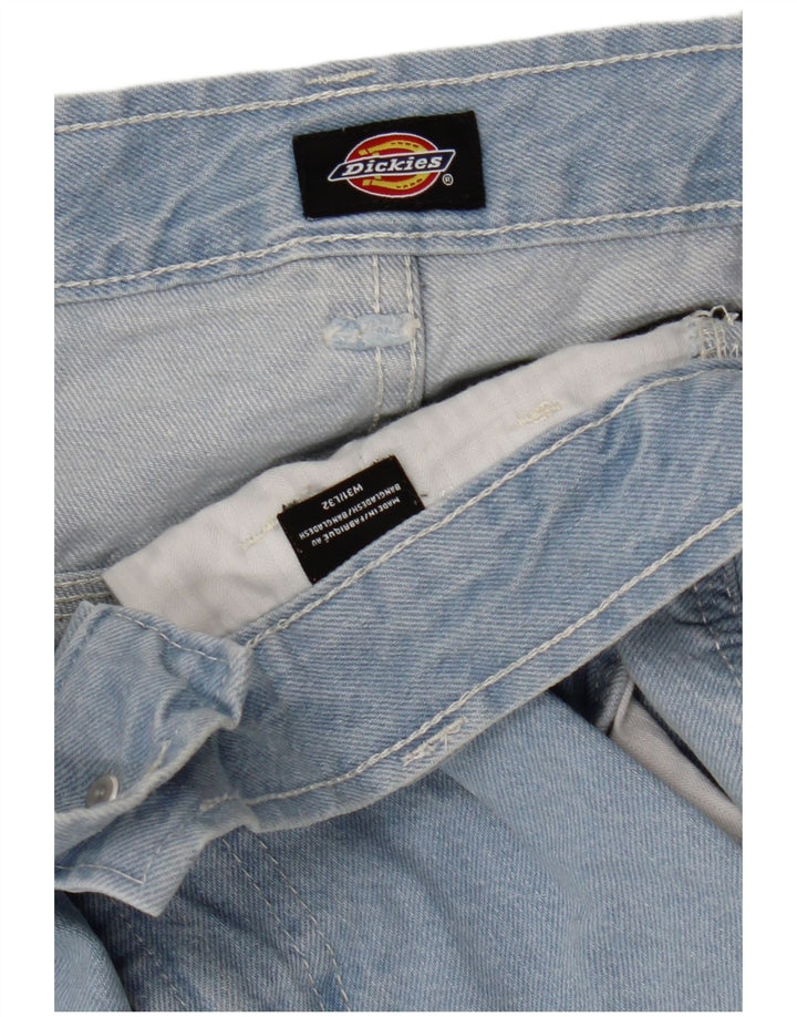 Dickies Mens Cargo Straight Jeans W31 L32 Blue