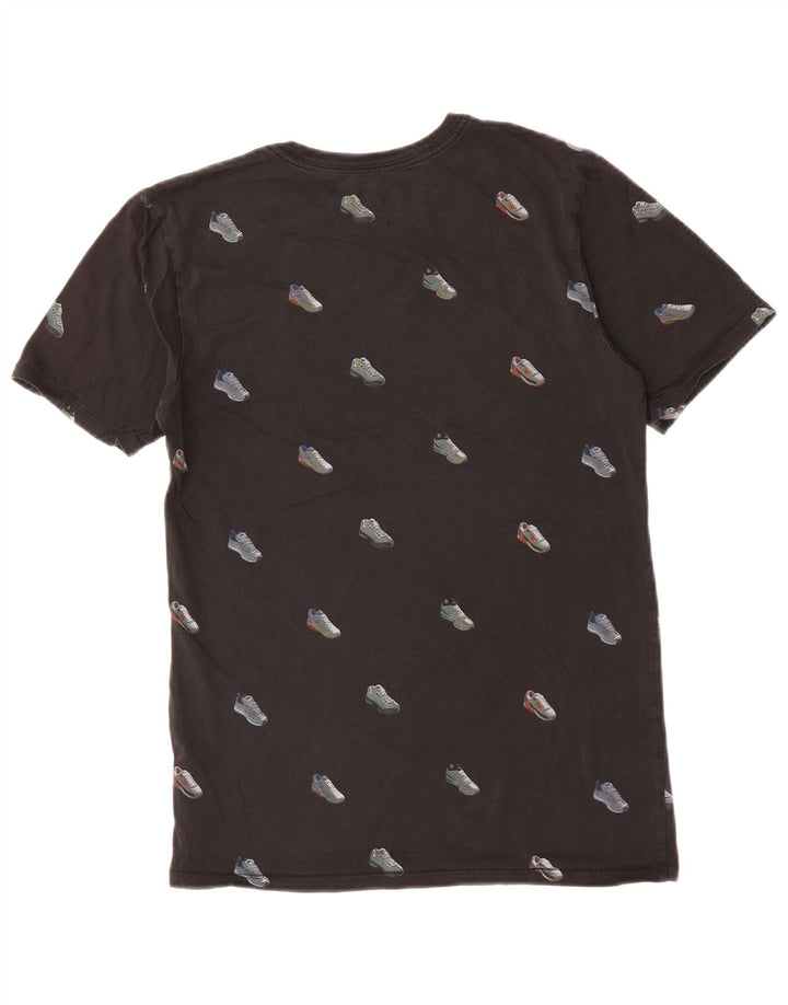 Nike Mens Athletic Cut Graphic T-Shirt Top Small Black Cotton