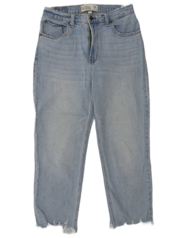 ABERCROMBIE & FITCH Womens Straight Jeans US 6 Medium W28 L24 Blue