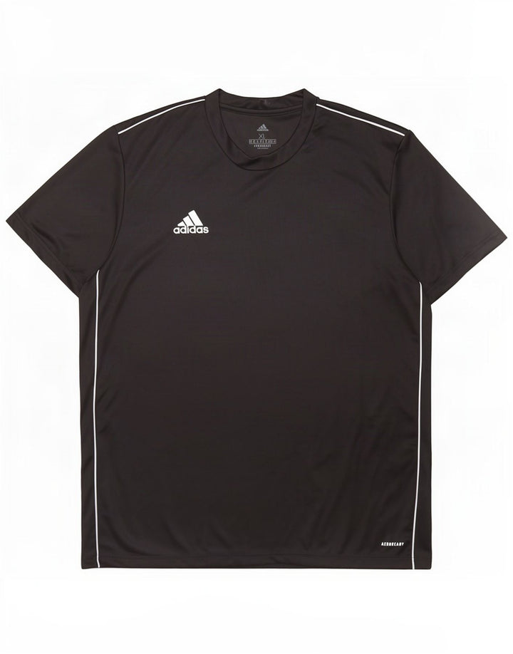 Adidas Mens Aeroready T-Shirt Top XL Black Polyester