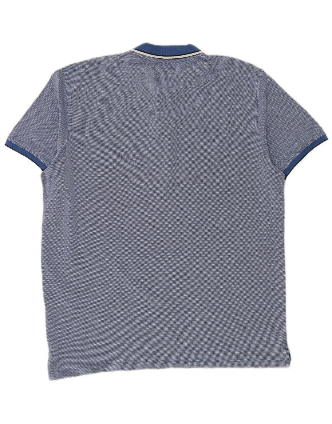 Jack & Jones Mens Polo Shirt XL Blue Cotton