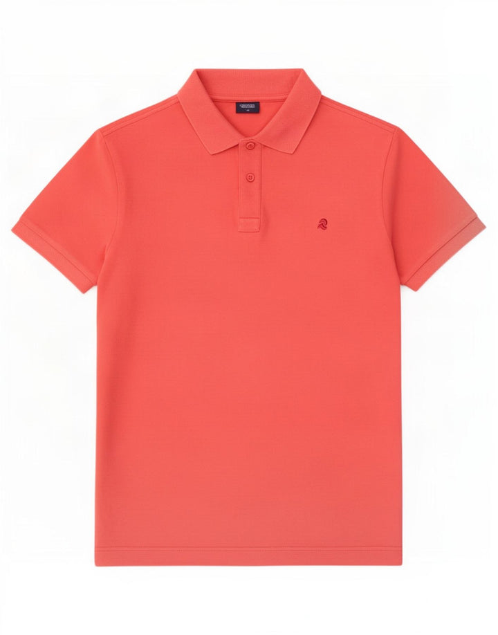 Invicta Mens Polo Shirt IT 52 Large Pink Cotton