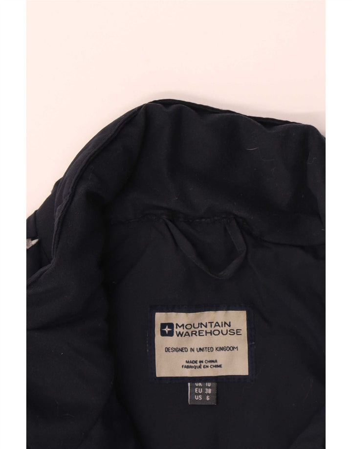 Mountain Warehouse Womens Oversized Parka Jacket UK 10 Small Navy Blue