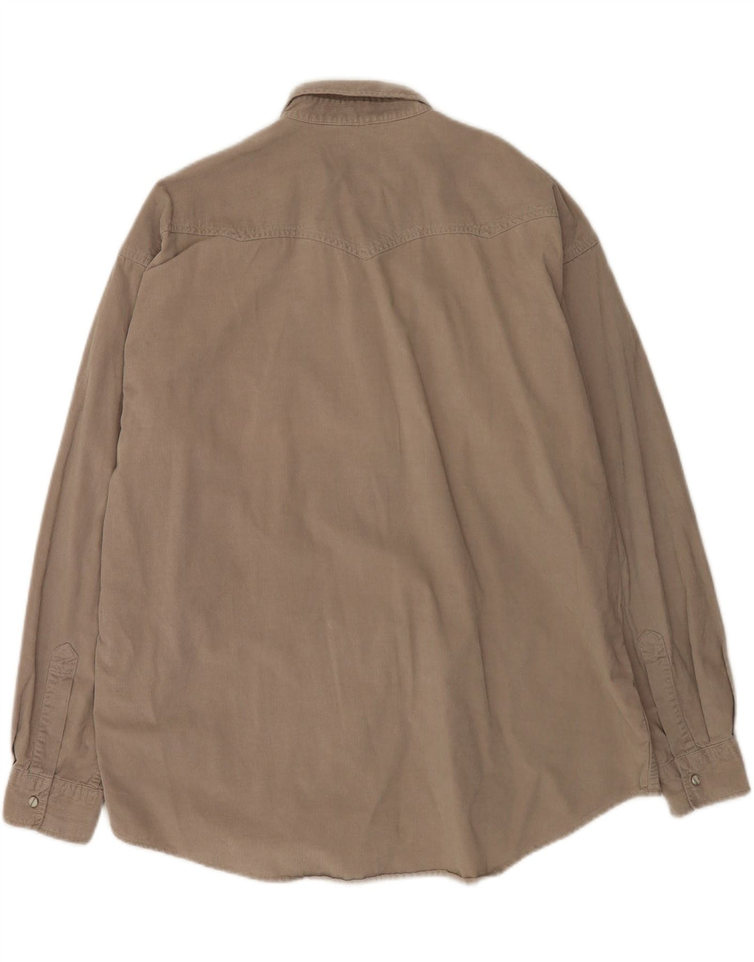 Levi's Mens Corduroy Shirt XL Grey Cotton