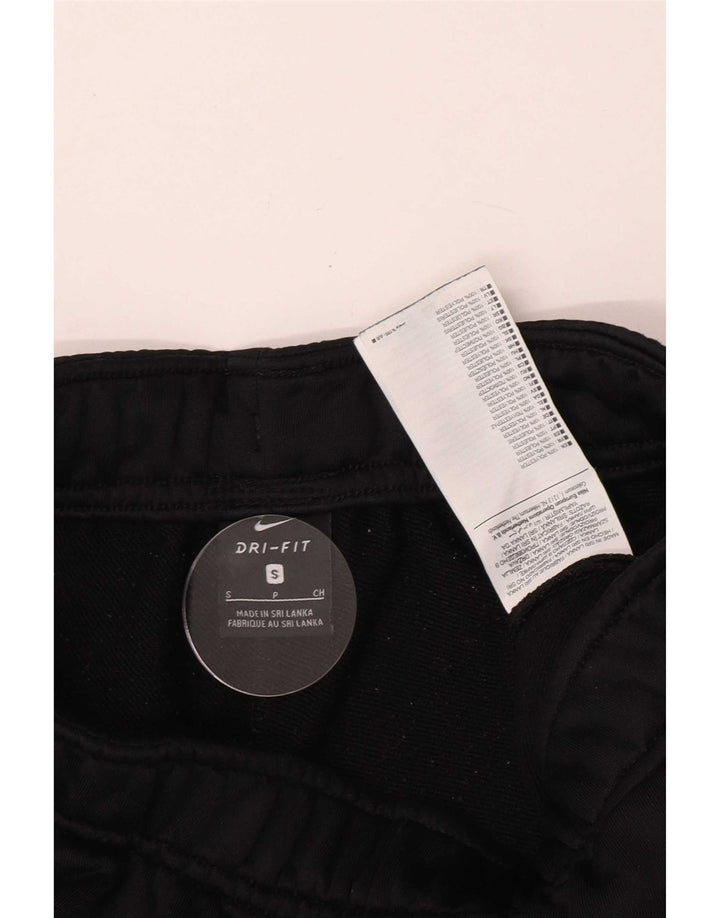 Nike Mens Dri Fit Tracksuit Trousers Small Black Polyester