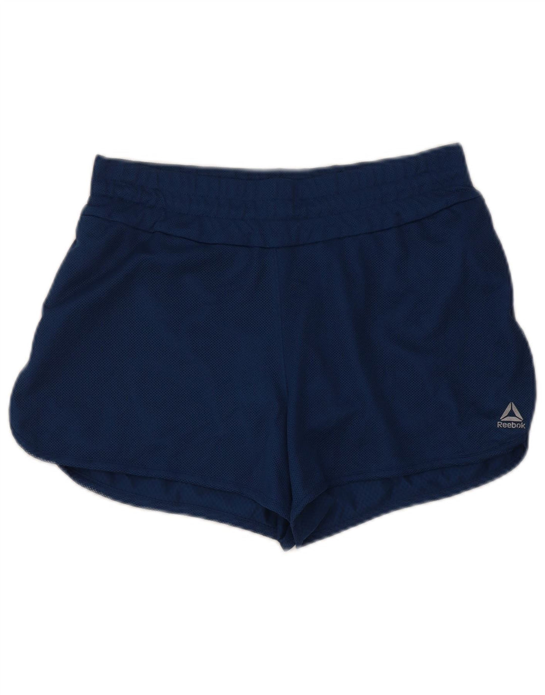 Reebok Womens Speedwick Sport Shorts UK 16 Large Blue Polyester