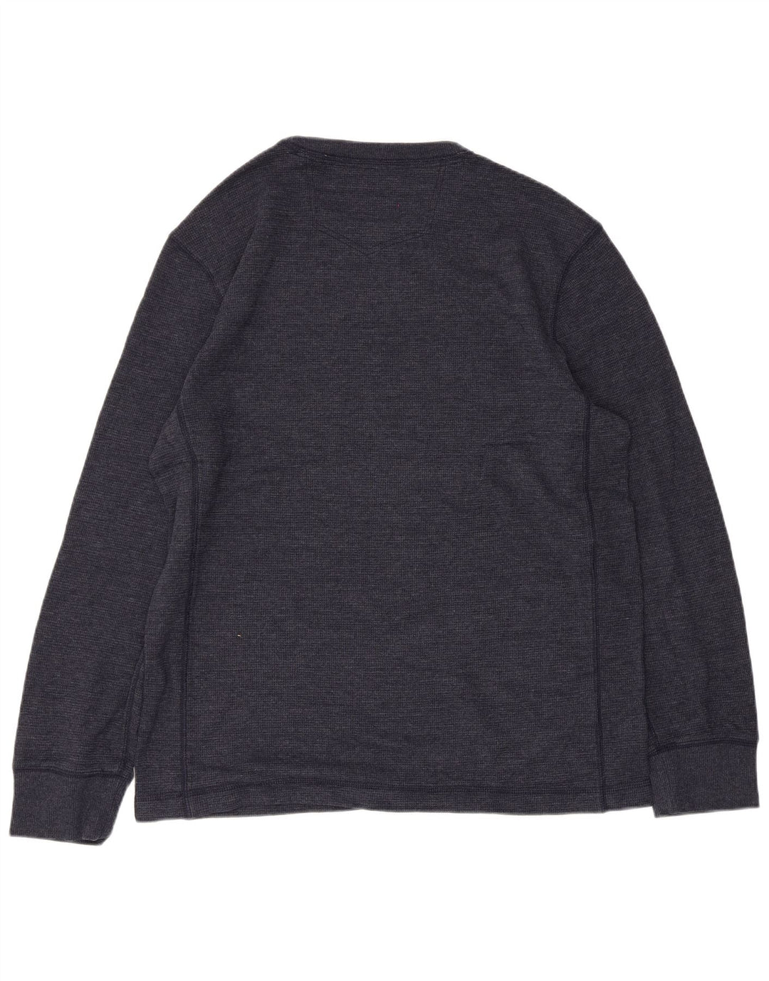 EDDIE BAUER Mens Top Long Sleeve Medium Navy Blue Cotton