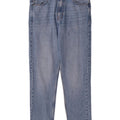 Zara Mens Straight Jeans EU 42 Large W32 L32 Blue Cotton