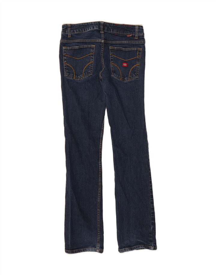 DICKIES Womens Slim Jeans US 6 Medium W27 L32 Navy Blue Cotton Vintage Dickies and Second-Hand Dickies from Messina Hembry 