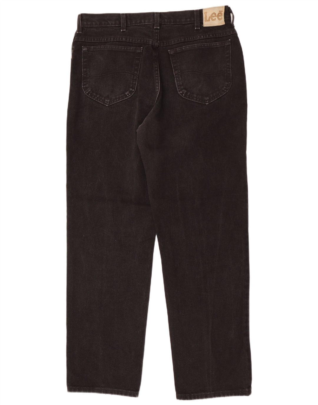 Lee Mens Straight Jeans W34 L32 Black