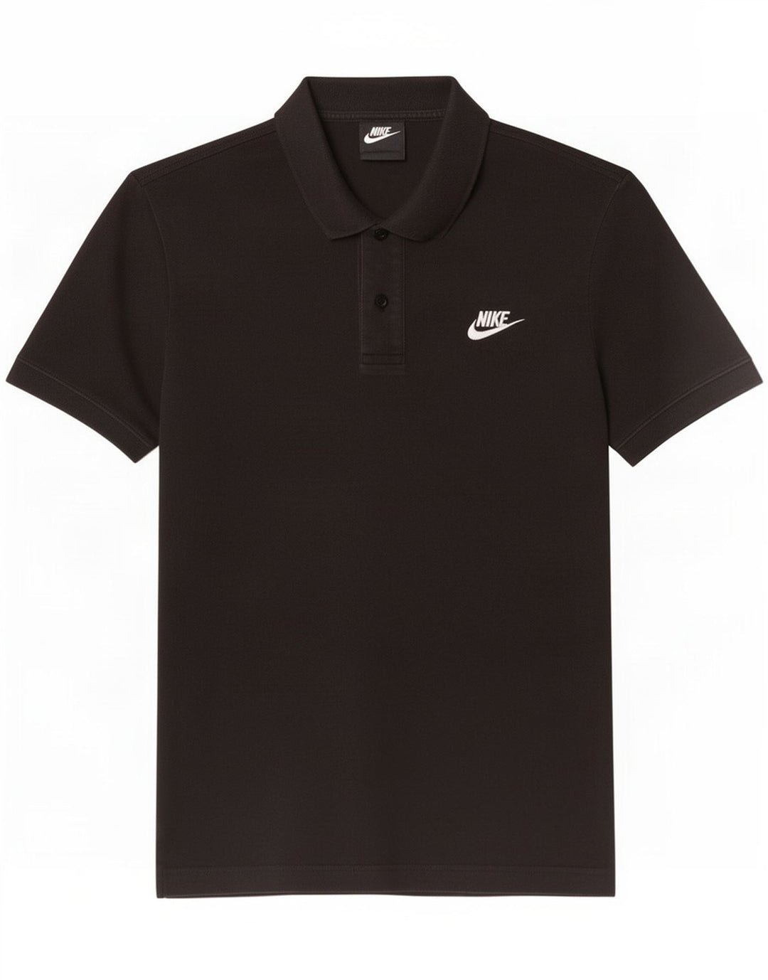 Nike Mens Polo Shirt Small Black Cotton