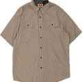 WRANGLER Mens Short Sleeve Shirt Large Grey Cotton Vintage Wrangler and Second-Hand Wrangler from Messina Hembry 