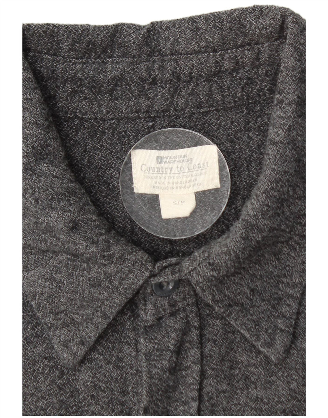 Mountain Warehouse Boys Flannel Shirt 14-15 Years Small Grey Cotton