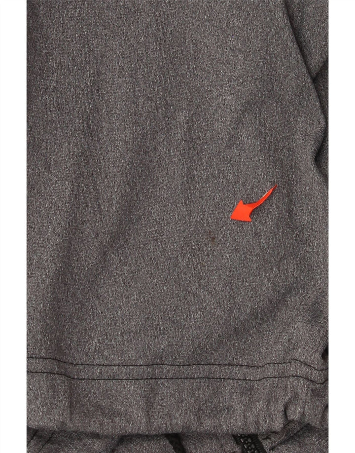 Lotto Mens Graphic Tracksuit Top Jacket UK 38/40 Medium Grey Colourblock