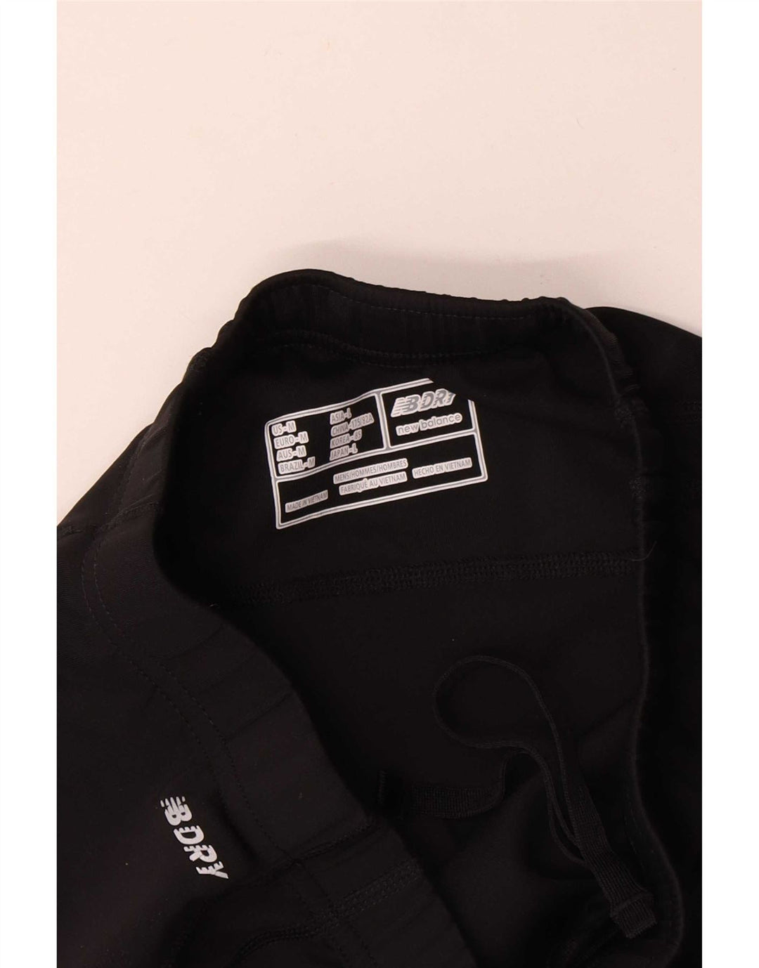 New Balance Womens Tracksuit Trousers Medium Black Colourblock