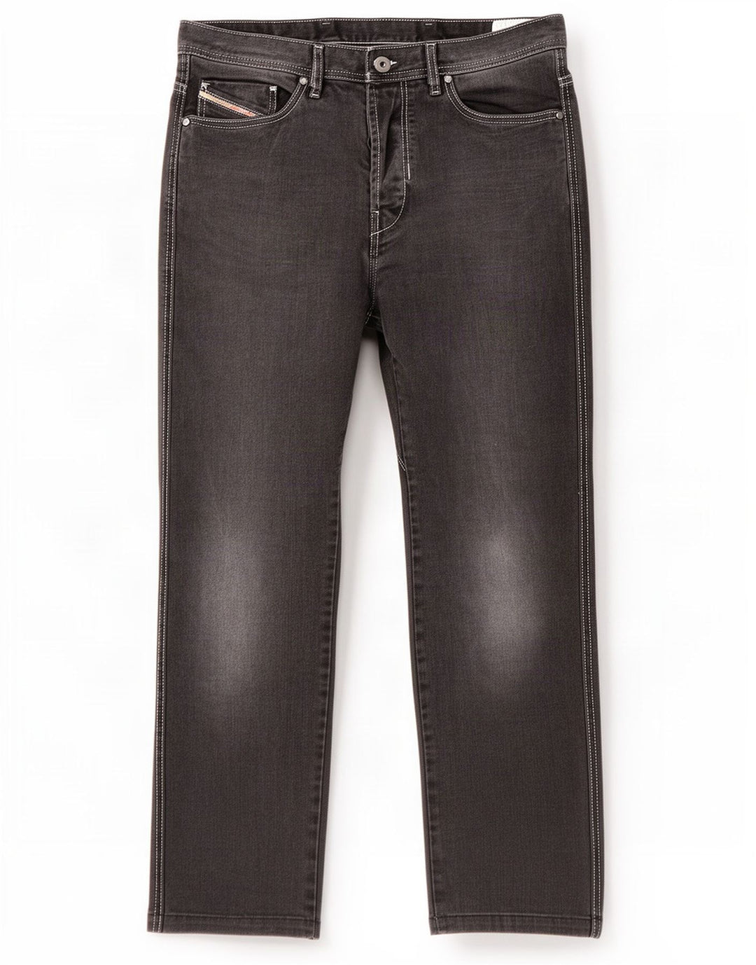 Diesel Mens Thaye Slim Jeans W34 L32 Grey Cotton
