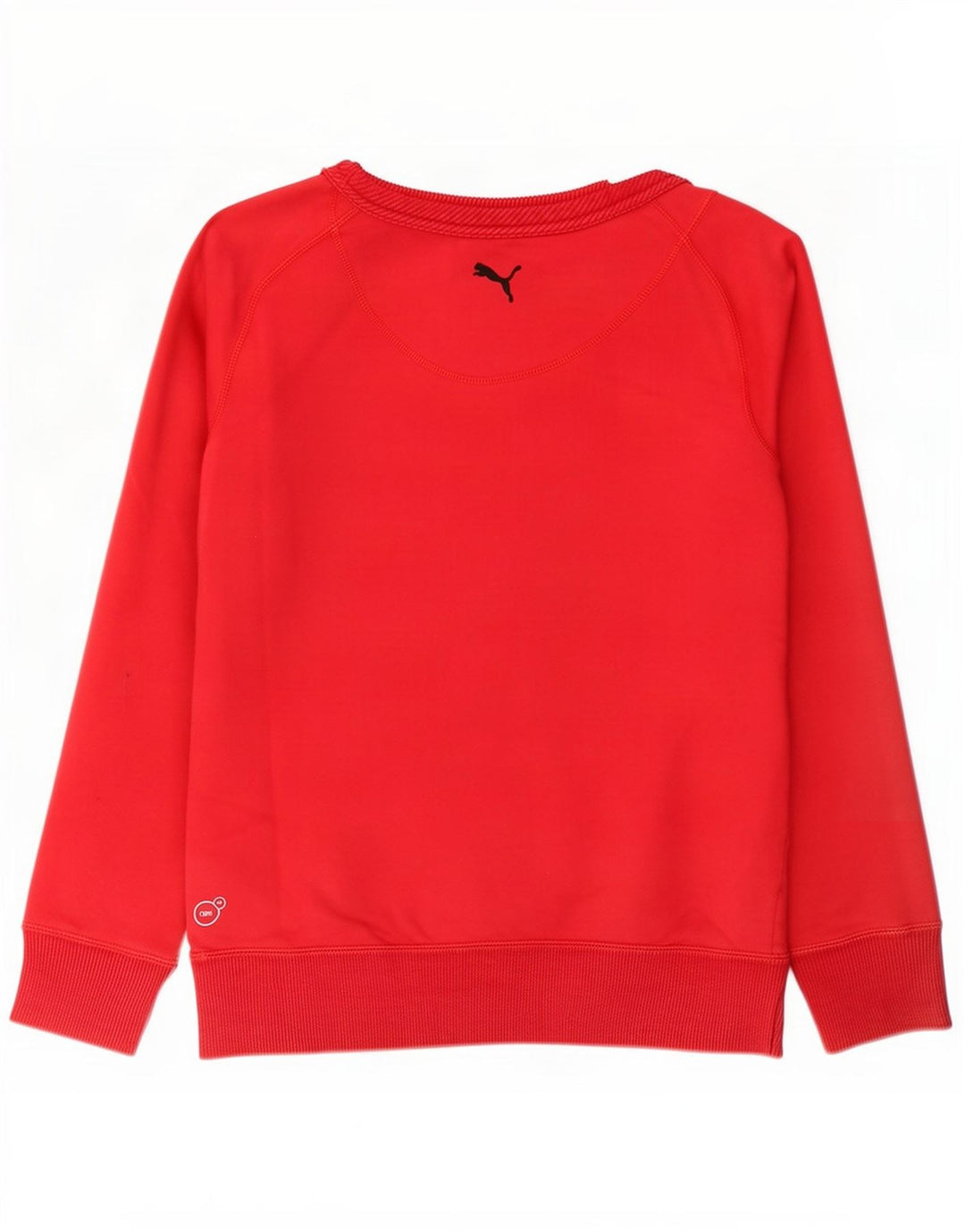 Puma Womens Graphic Sweatshirt Jumper UK 10 Small Red Cotton
