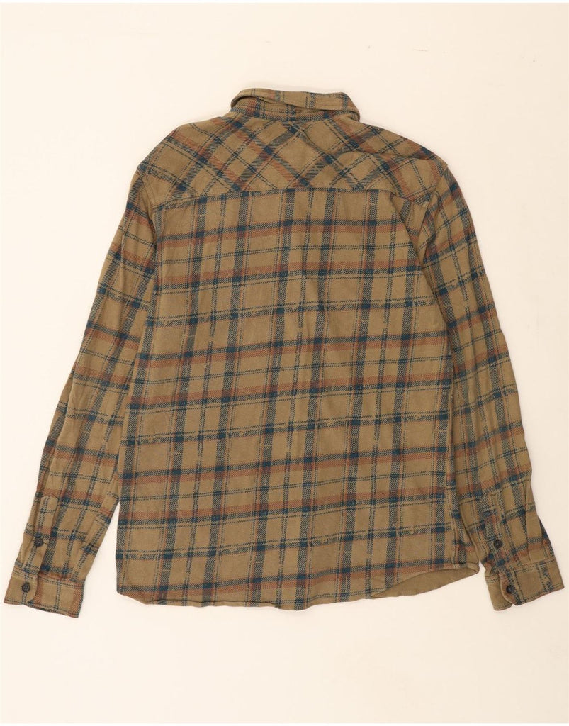 O'NEILL Mens Modern Fit Flannel Shirt XL Brown Check Cotton Vintage O'Neill and Second-Hand O'Neill from Messina Hembry 