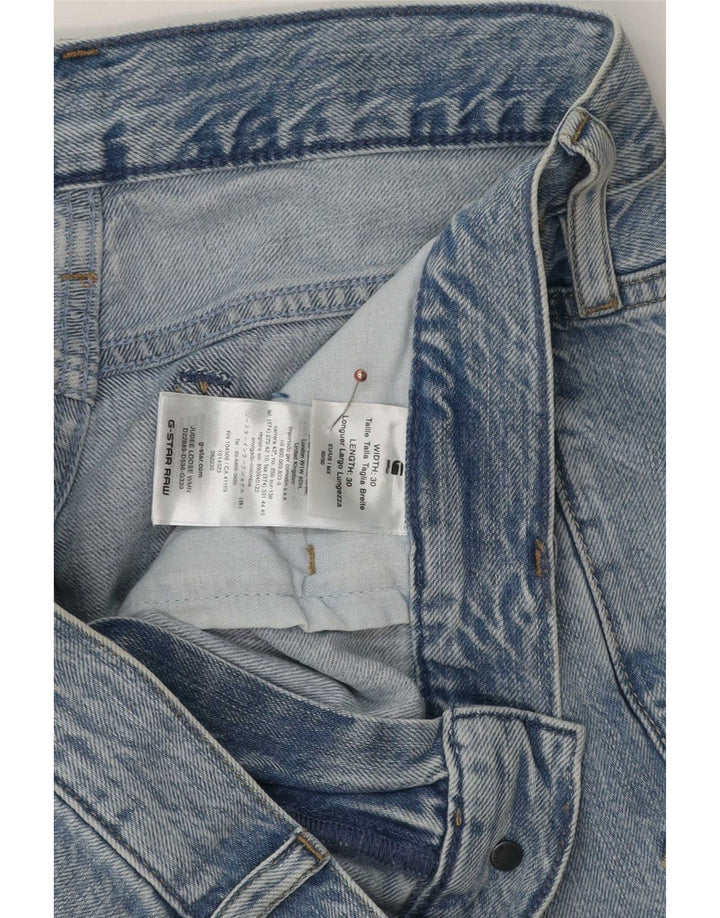 G-Star Mens Judee Loose Jeans W30 L30 Blue Cotton
