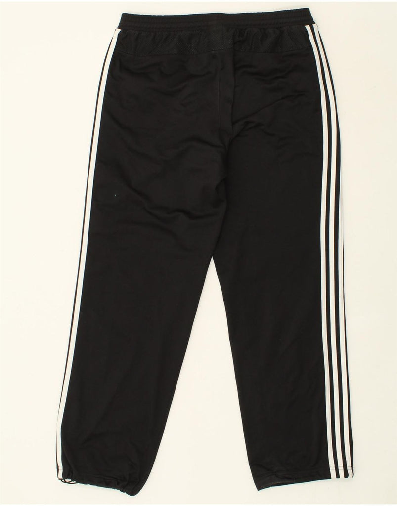 ADIDAS Mens Tracksuit Trousers UK 40/42 Medium Black Polyester | Vintage Adidas | Thrift | Second-Hand Adidas | Used Clothing | Messina Hembry 