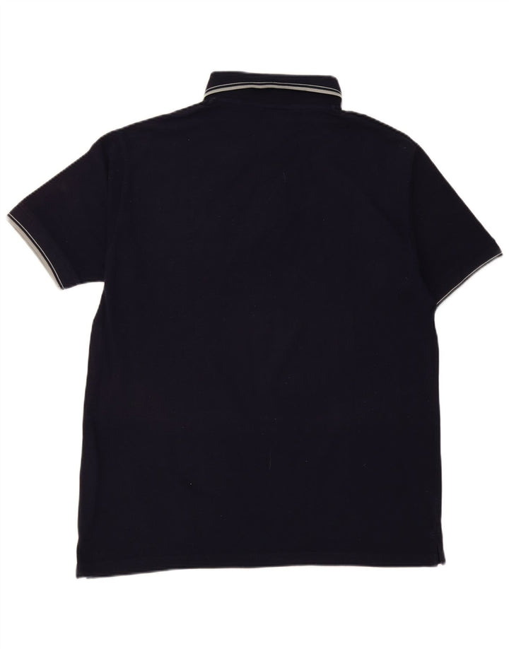 Kappa Mens Polo Shirt XL Navy Blue Cotton