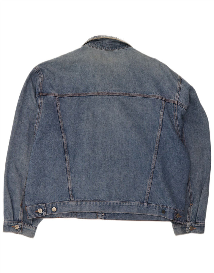 MC Neal Womens Denim Jacket UK 20 2XL Blue