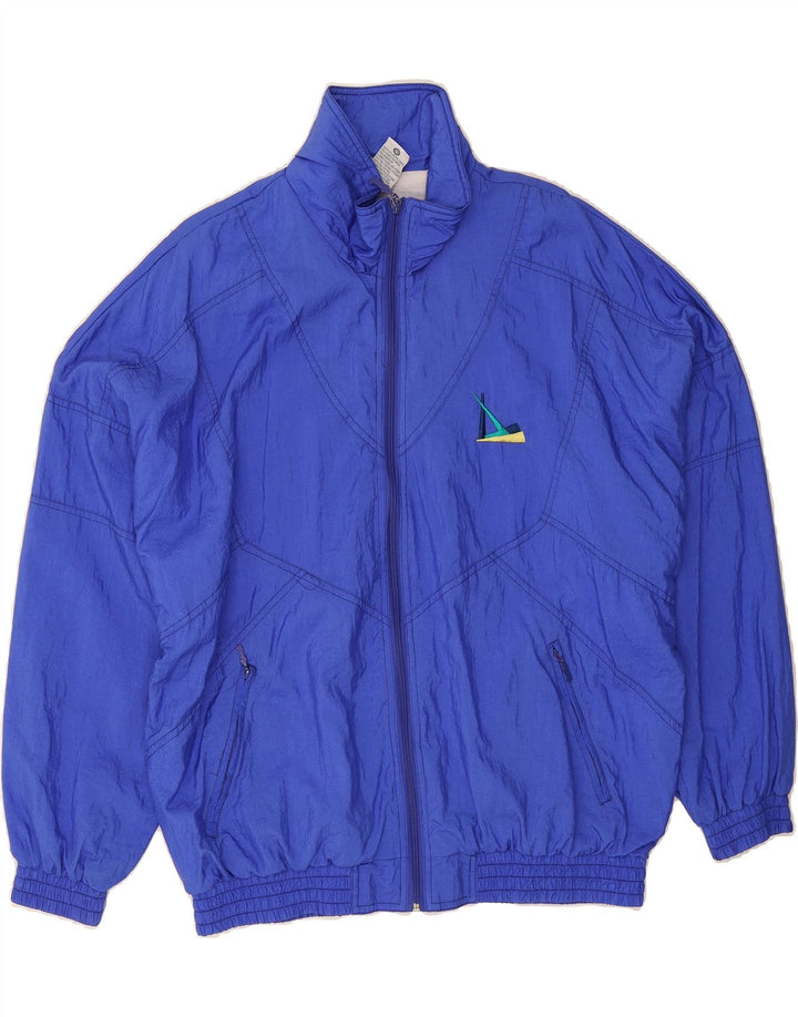 RODEO Mens Full Tracksuit IT 52/54 Large Blue Nylon Vintage Rodeo and Second-Hand Rodeo from Messina Hembry 