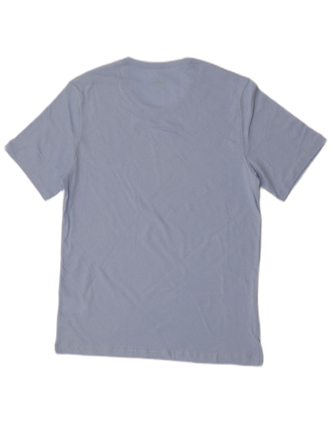Hugo Boss Mens T-Shirt Top Medium Blue Cotton