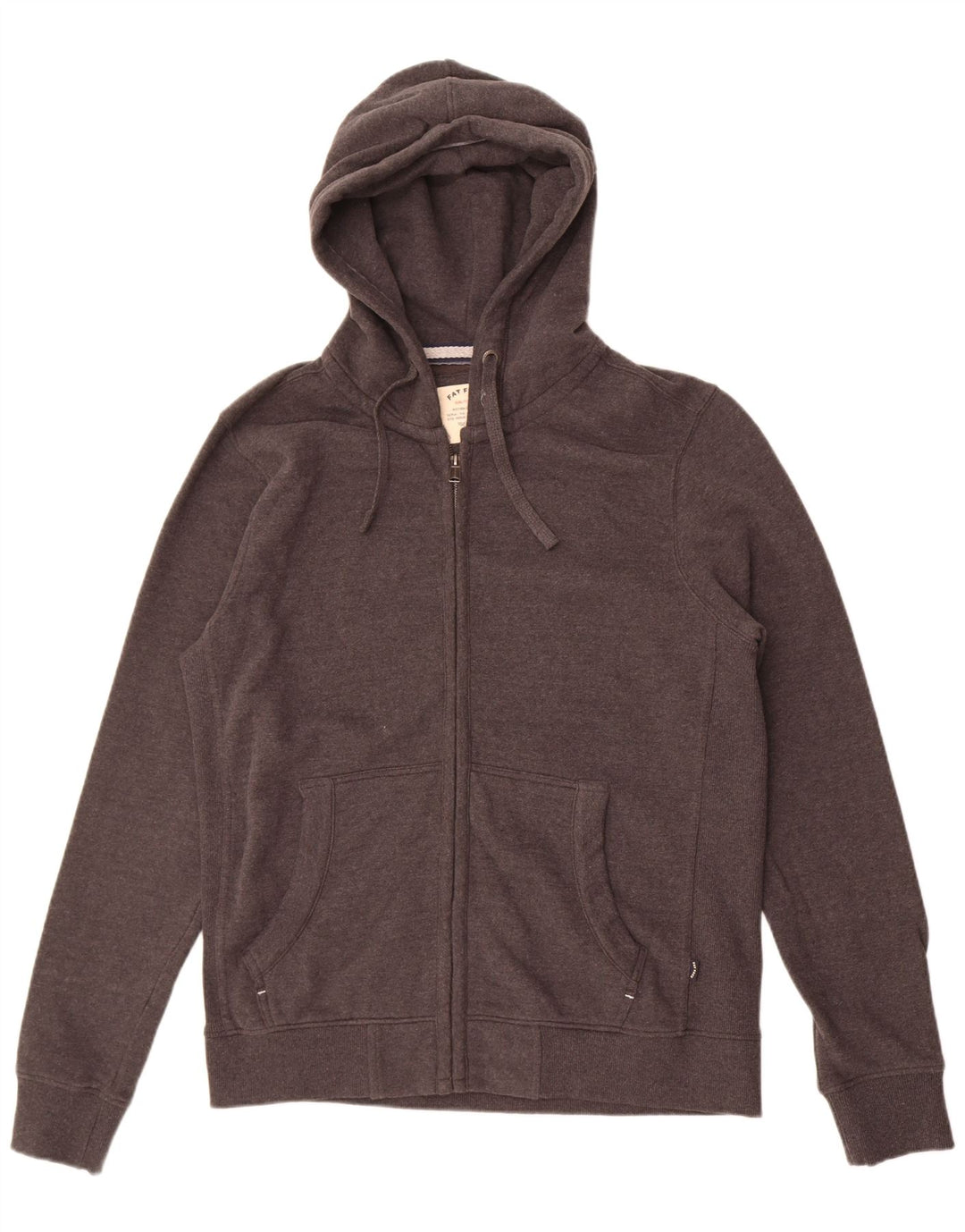Fat Face Mens Zip Hoodie Sweater Large Grey Cotton
