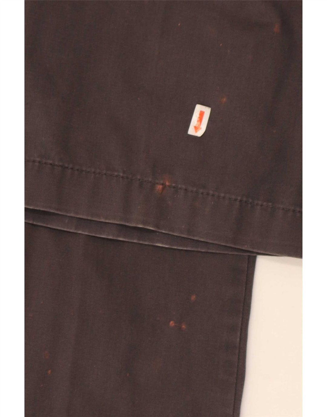 Marks & Spencer Mens Blue Harbour Straight Chino Trousers W34 L31 Black