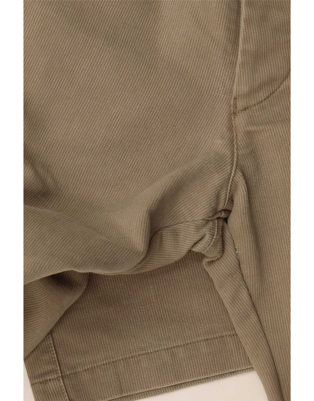 Rifle Mens Straight Cargo Trousers W38 L34 Beige Cotton