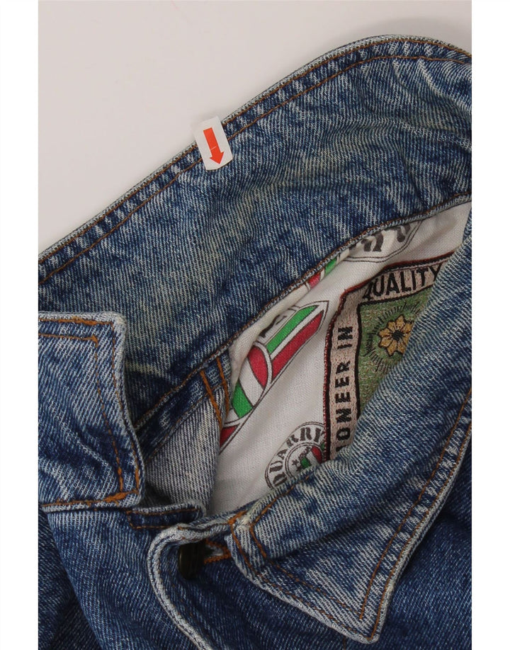 Quarry Mens Denim Jacket UK 42 XL Blue