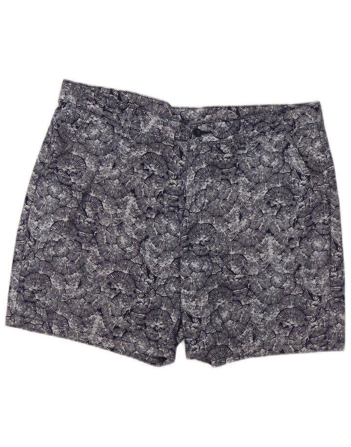 Mountain Warehouse Womens Chino Shorts UK 12 Medium W34 Navy Blue