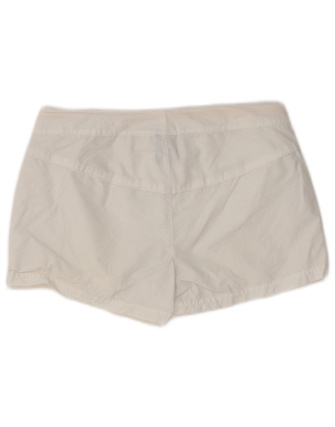 NIKE Womens Casual Shorts UK 12 Medium W32 White